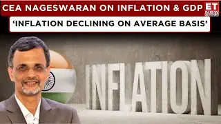 CEA V Anantha Nageswaran On Inflation Rates, Reasons For India's Slow GDP Growth | Business News