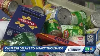 As CalFresh benefits delayed, food banks brace for surge