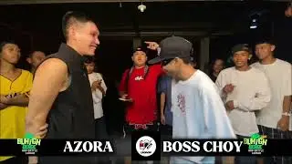 Buhigh Berde Rap Battle League - AZORA vs BOSS CHOY