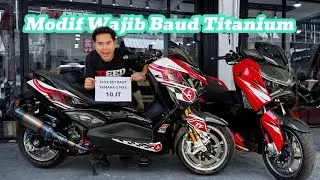 Project Titanium‼️Modif Wajib Bikin Ganteng dan Sangar | Xmax 300 