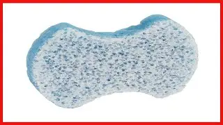 Spongeables Pedi-Scrub Foot Buffer, Clean & Fresh, Pedi Perfect Deep Exfoliation for Feet