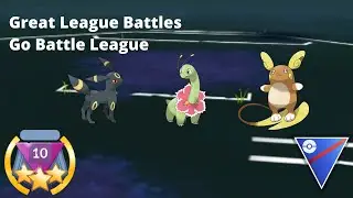 Validictus Goes 10-0 with Umbreon-Meganium-Alolan Raichu | Go Battle League