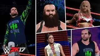 WWE 2K17: 11 WONDERFUL Payback Creations & Updated Attires! (PS4/XB1)