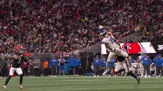 Pick Six! Falcons snag Stafford's pass and score