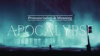 How to Pronounce: Apocalypse | British Pronunciation & Meaning
