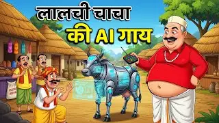 लालची चाचा | LALCHI CHACHA | LALCHI DUKANDAR  | HINDI KAHANIYA | HINDI STORIES | COMEDY | CARTOON