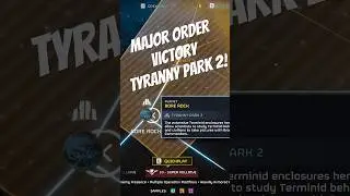 Tyranny Park 2 Secured! Major Order Win, One Week Until Xbox Release | Helldivers 2  #helldivers2