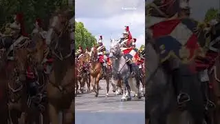 14-Juillet : chute lors du d&eacute;fil&eacute; du r&eacute;giment de cavalerie