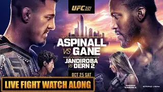 UFC 321 Live Fight Watch Along Tom Aspinall vs Ciryl Gane