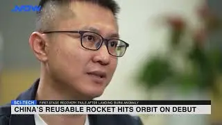 China&rsquo;s reusable rocket hits orbit on debut