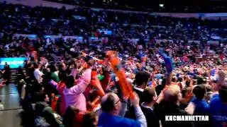 Pacers @ NY Knicks -G33- Chandler Holiday Half-Court Shot