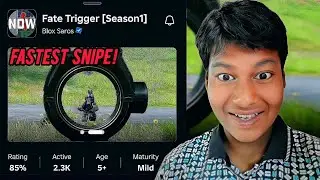 Play The World Fastest Snipeing Game in roblox | FATE TRIGGER [SEASON1]