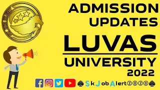LUVAS Admission 2022 || LUVAS Hisar Admission Counseling 2022 || Full Details By SKJOBALERT