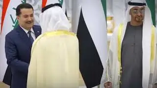 Sheikh Mohammed Bin Zayed Al Nahyan Receives Iraq Prime Minister 