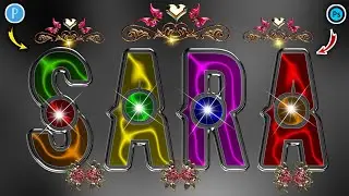 How To Make New Colorful Glass Font With Color Dots In Ps Touch PixelLab | Glass Font Editing 2024