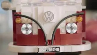 LEGO VW Camper Van DIY Light Mod | NO GLUE USED TO FIX THE LEGO PARTS