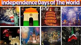 Independence days of the world | National holidays day of 50  Biggest Countries in the world Quiz