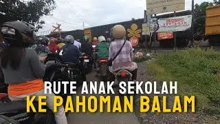 Rute Anti Polisi dari Pahoman Ke way Halim  Bandar Lampung