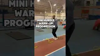 Mini Hurdle Warm-up Progression to Improve Sprinting Form