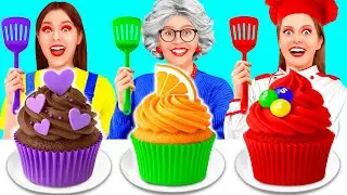 Кулинарный Челлендж: Я против Бабушки | Потрясающие Рецепты с Едой от RaPaPa Challenge