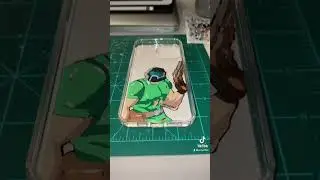 Doom guy custom case #doomguy #doom #videogames #painting #art #shorts