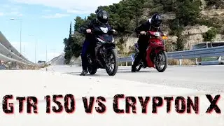 Honda GTR 150 VS Yamaha crypton X 135