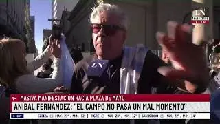 El campo protesta en la Ciudad: Declaraciones de los manifestantes