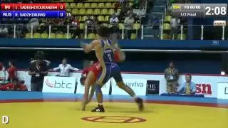 lutteur iranien prise insolite