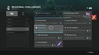 Seraphs shield solo flawless attempt