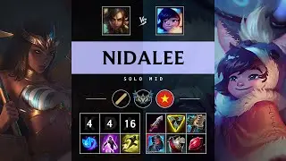 Nidalee Mid vs Nunu & Willump - VN Challenger Patch 25.19