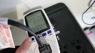 Ecoflow Delta 1000 first power draw test