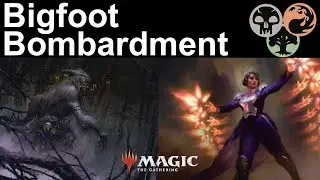 ⚫🔴🟢 BIGFOOT BOMBARDMENT - Jund Arcane Bombardment with Shadowbeasts in Standard - MTG Arena