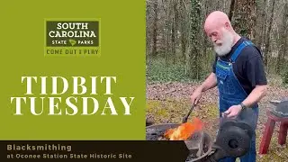 Blacksmithing at Oconee Station