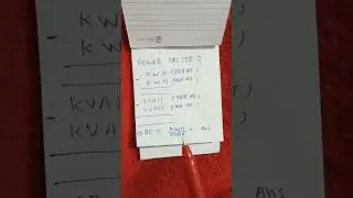 #power factor Calculation New power consumption#scientific short