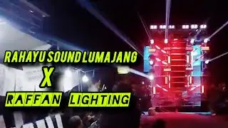 Tampilan Sound RAHAYU AUDIO Feat RAFFAN LIGHTING Dikarnafal JOKARTO #karnafaljokarto