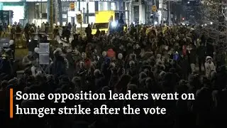 Serbian Opposition Says Democracy At Stake As Protests Over Elections Resume