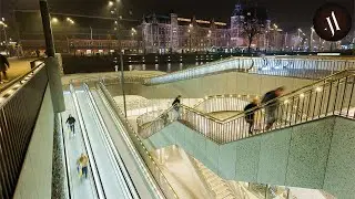 Inside Amsterdam's Massive 7,000-Bicycle Parking