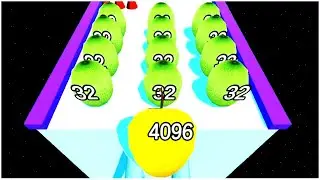 Merge Fruits 3d Watermelon 2048 - Gameplay Walkthrough - Max Levels