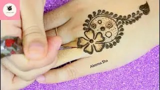 Eid ul Adha 2019 / Rakhi Special Arabic Mehndi Design | simple mehndi design back hand | HENNA ART