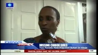 Two Parents Of Chibok Girls Meet Buhari In Abuja 13/06/15