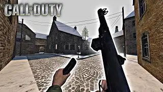 Call of Duty 1 | Multiplayer  Carentan Winter - 21-4 [PPS42]