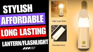 OPPLE Rechargeable Night Lamp - FlashLight - Lantern and emergency power bank