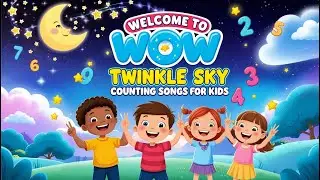 Welcome To Wow Kids || Twinkle Sky Counting Songs For Kids || Nursery Songs #kidssongs