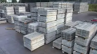 FP McCann Precast Concrete Fencing Manufacturing Facility in Cadeby