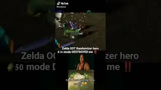 Zelda OOT Randomizer hero mode DESTROYED me ‼️ #nintendo #nintendo64 #zelda #zeldaoot #retrogaming