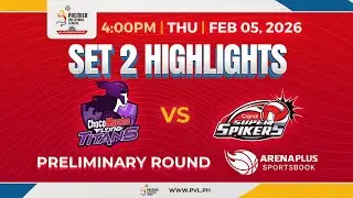 Choco Mucho vs. Cignal - 2nd Set Highlights