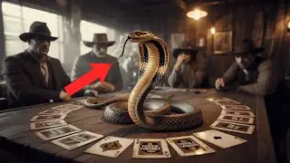 Carnival cobra escaped a crooked card deck&mdash;venom priced fortunes as gamblers bought every living ace