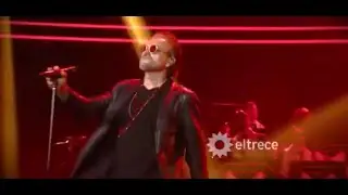 U2 Bono on famous talk show in Argentina?