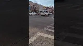 Bath Ave/Bay 25th crosswalk. Bath Beach. Brooklyn.