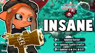 FARMING KILLS WITH KENSA SPLATTERSHOT JR (Splatoon 2 X Rank)